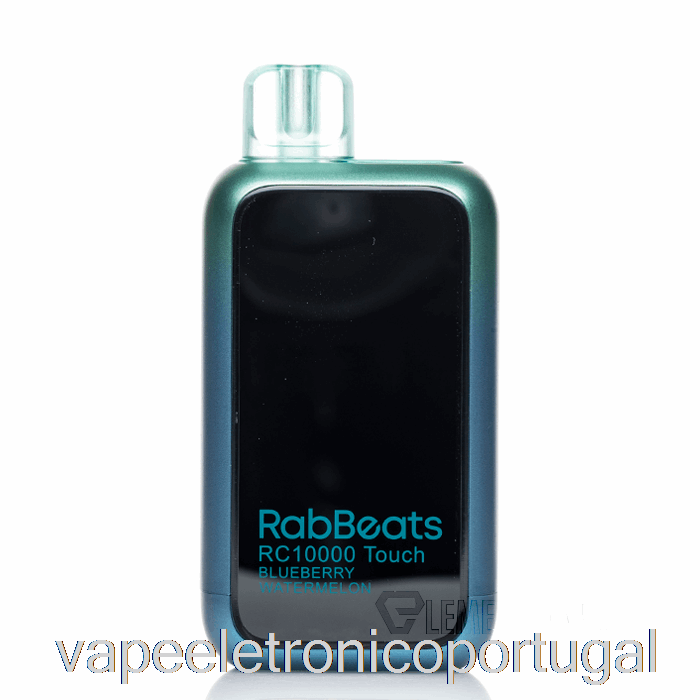 Vape Eletrônico Rabbeats Rc10000 Touch Descartável Mirtilo Melancia